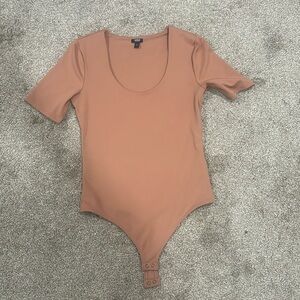 EXPRESS Scoop Neck Body Contour Bodysuit